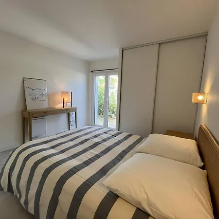 Superbe Climatisation Au Rdc De La Maison, 6 Couchages, Wifi - 300m De La Lxdune10 Apartment *